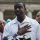 Raymond Santana, Yusef Salaam and Kevin Richardson, three of the five men wrongly convicted of raping a woman in Central Park in 1989, speak at a press conference on the steps of New York City’s City Hall on June 27, 2014, after it was announced that the men, known as the Central Park Five, had settled with New York City for $41 million in compensation.
Andrew Burton/Getty Images